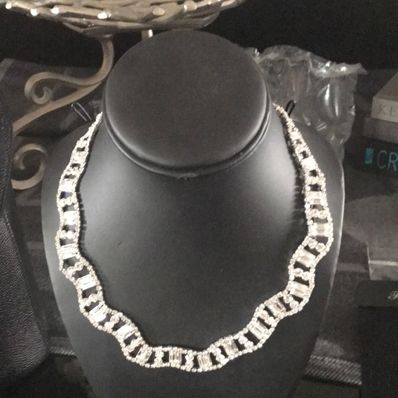 NWT Pave 2pc Zirconia Necklace and earrings set - Picture 4 of 4